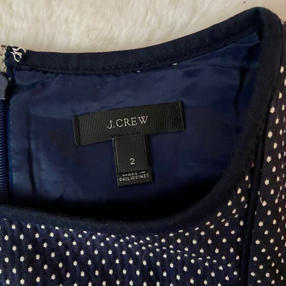 J. Crew Dotted Pencil Dress - Picture 3 of 6